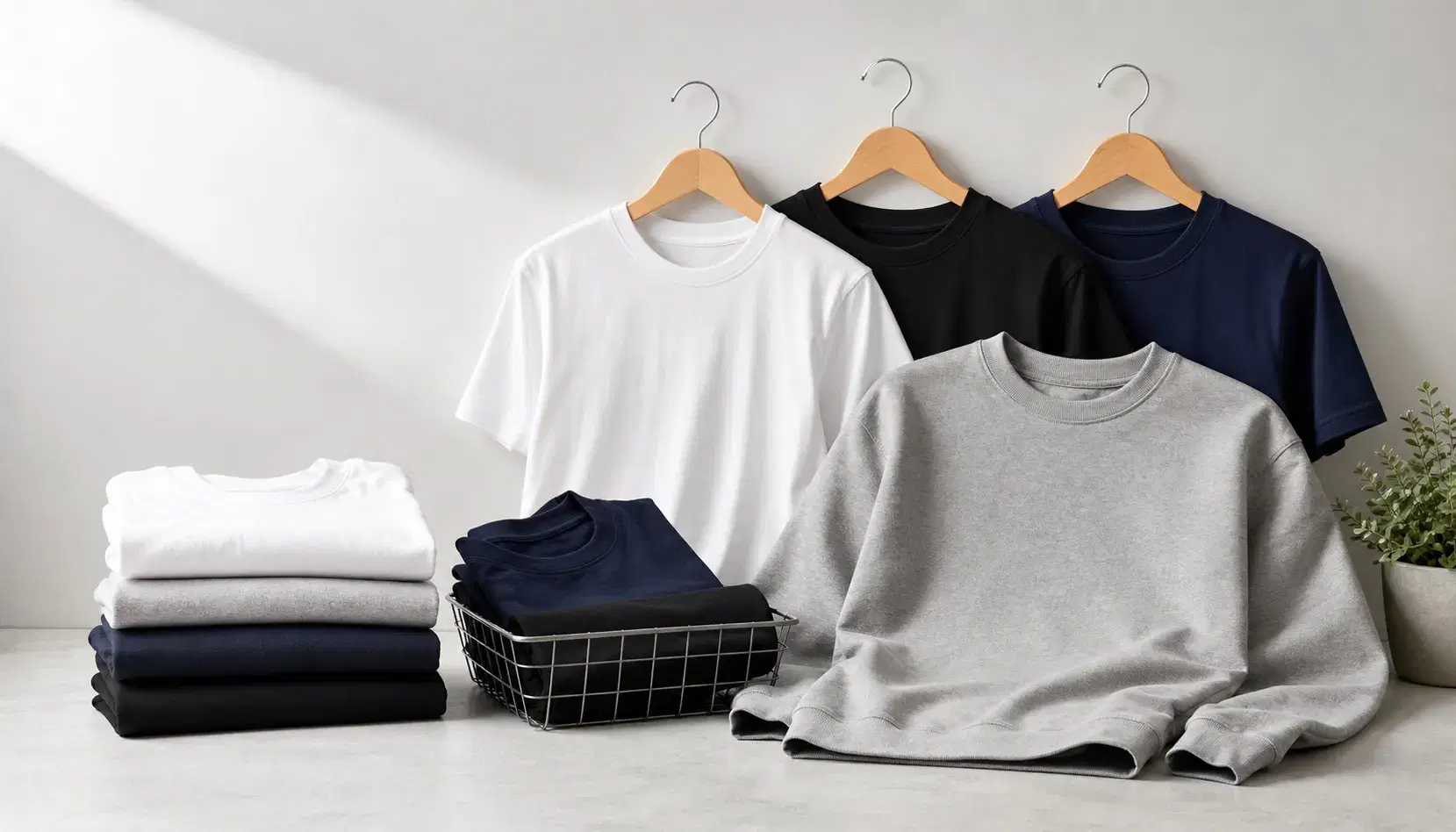 Blank T-Shirts & Sweatshirts