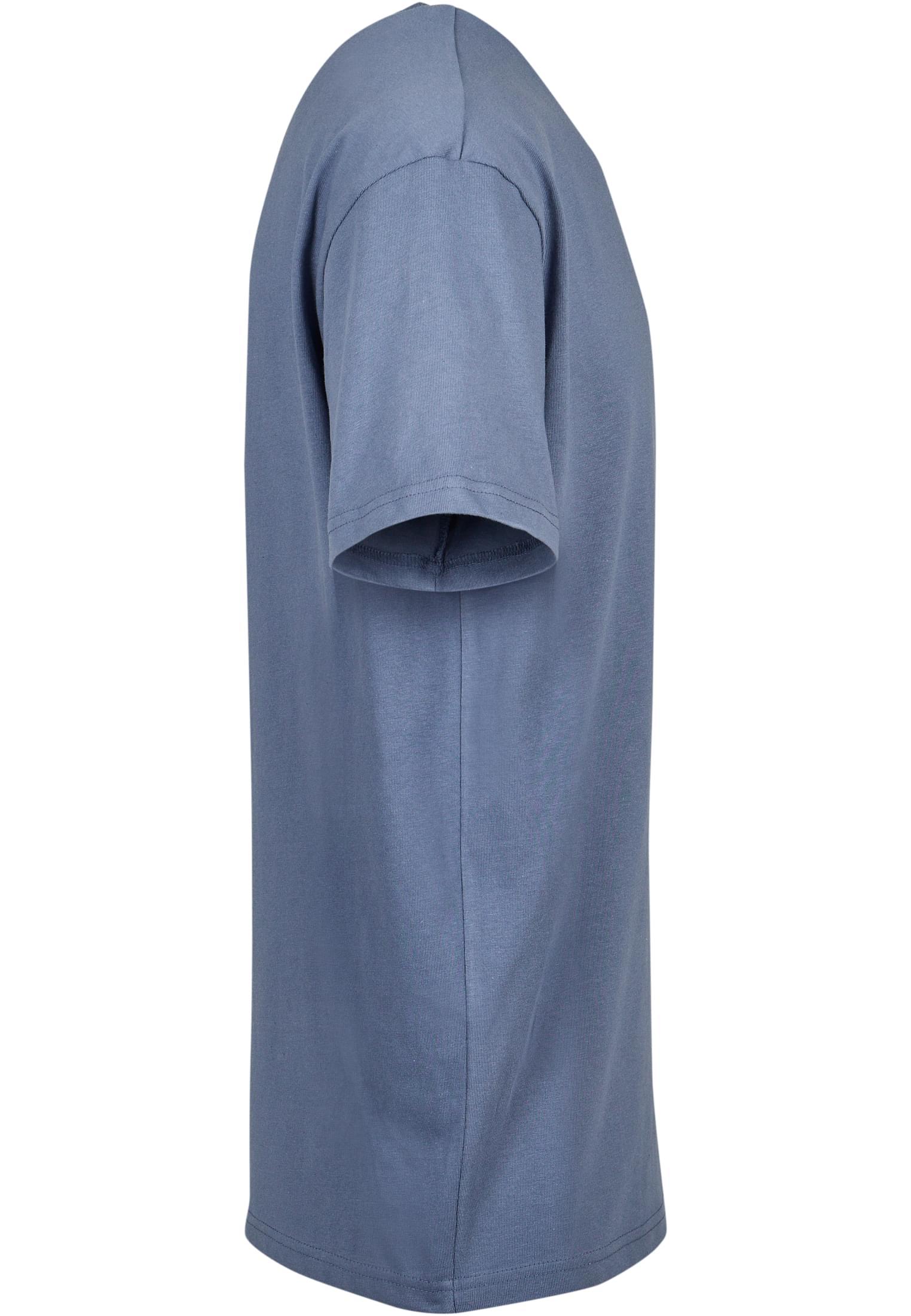 Build Your Brand Heavy Oversized T-Shirt – Vintage Blue – product view 9