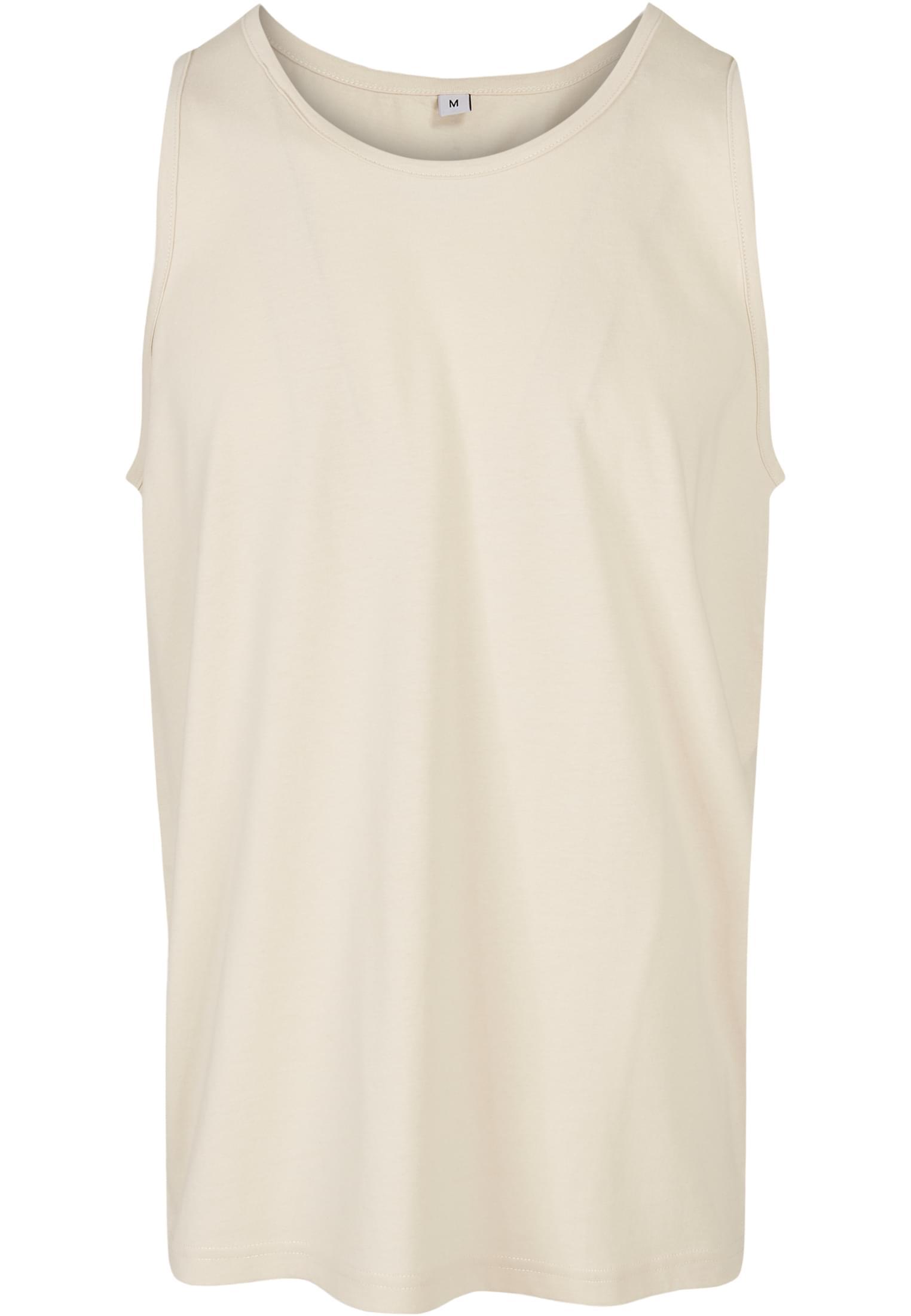 Build Your Brand Basic Vest – Sand – product view 6