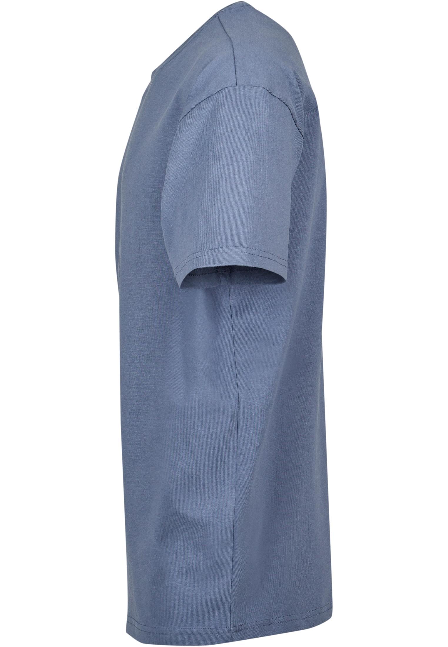 Build Your Brand Heavy Oversized T-Shirt – Vintage Blue – product view 7