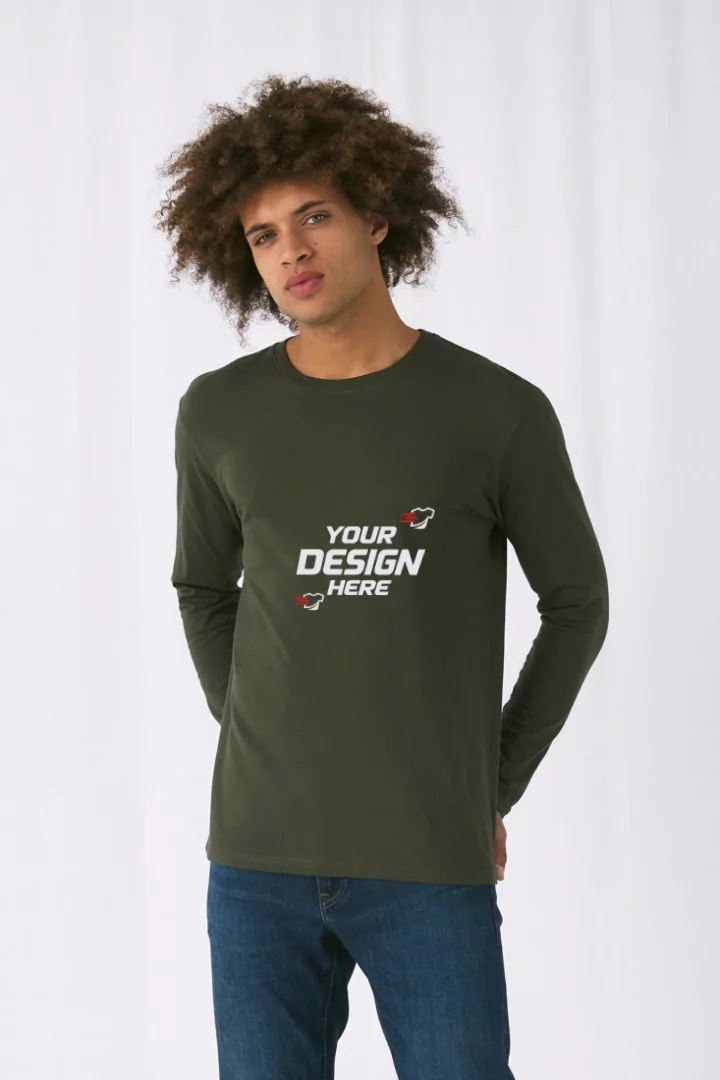 B&C E150 Long Sleeve T-Shirt