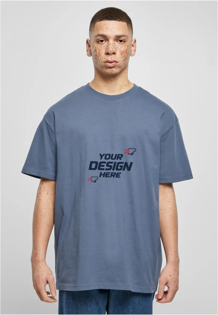 Build Your Brand Heavy Oversized T-Shirt