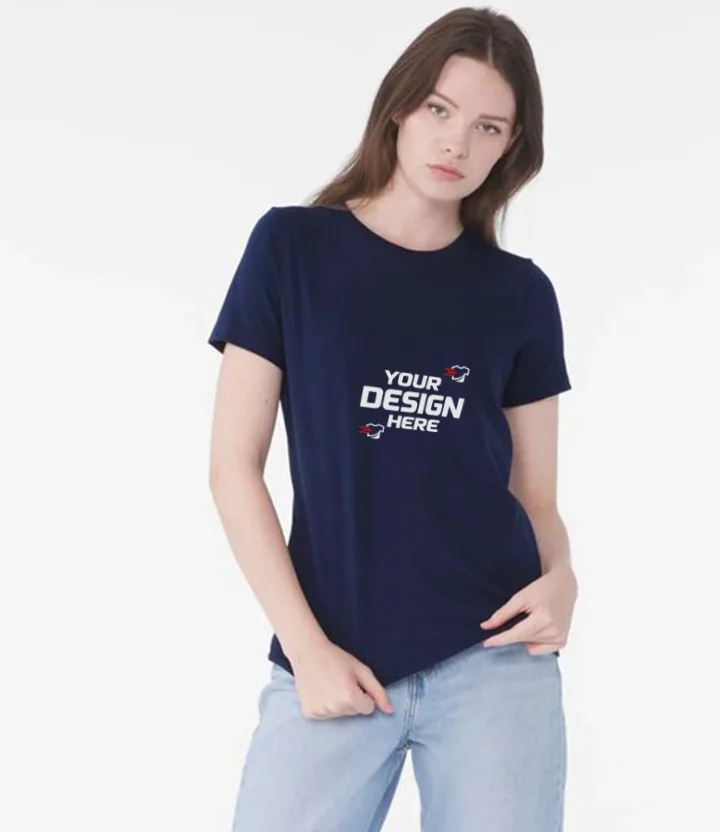 Bella+Canvas Women's relaxed Jersey short sleeve tee