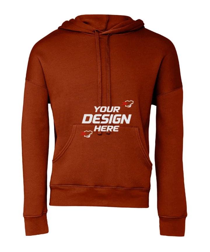 Bella+Canvas Unisex sponge fleece pullover DTM hoodie