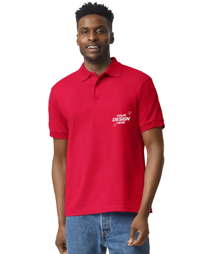 Gildan DryBlend Jersey knit polo