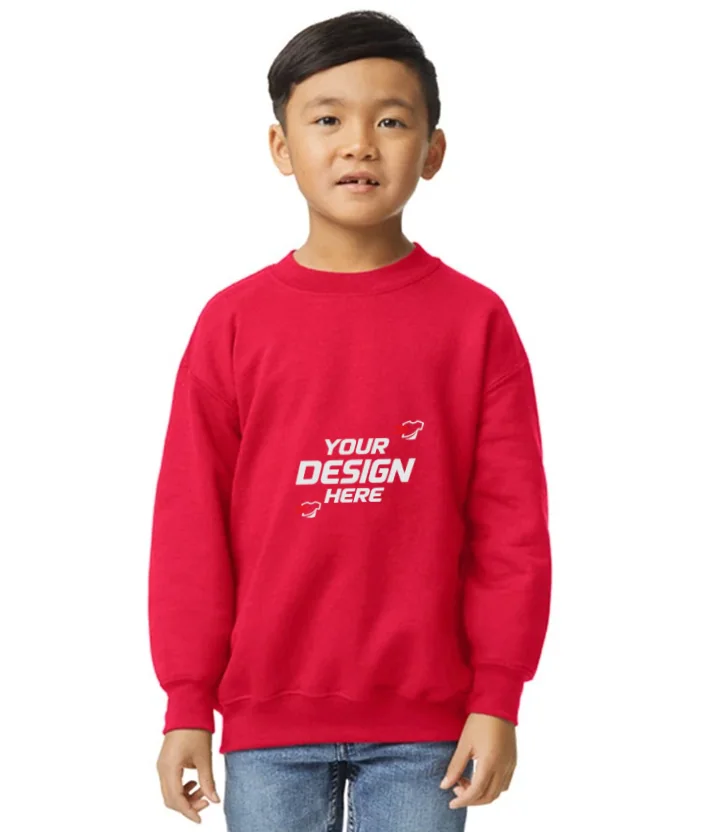 Gildan Heavy Blend youth crew neck sweatshirt