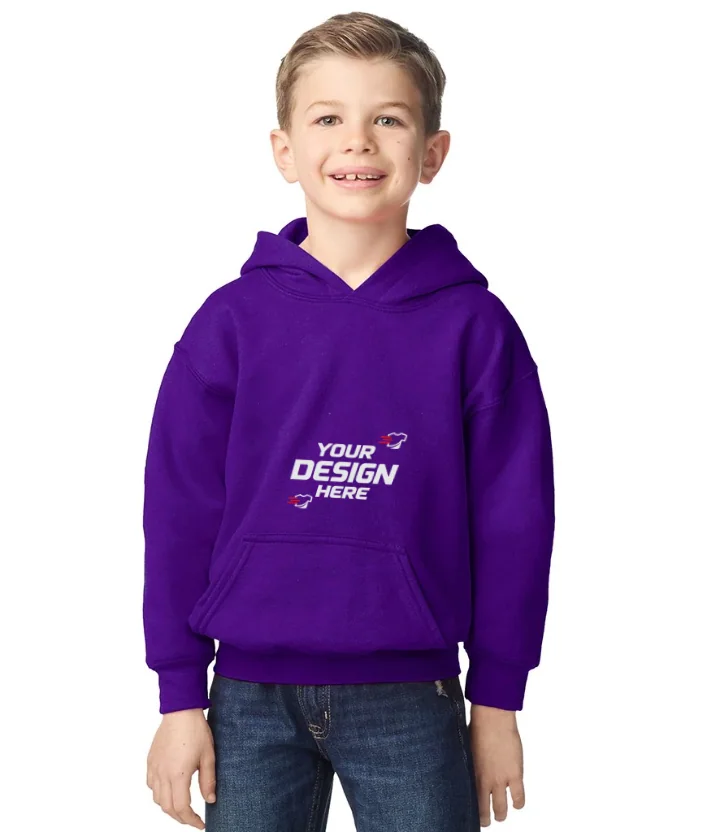 Gildan Heavy Blend youth hooded sweatshirt